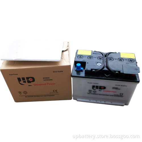 Hot Offer Dry Charged Car Battery (56638) 12V 66ah